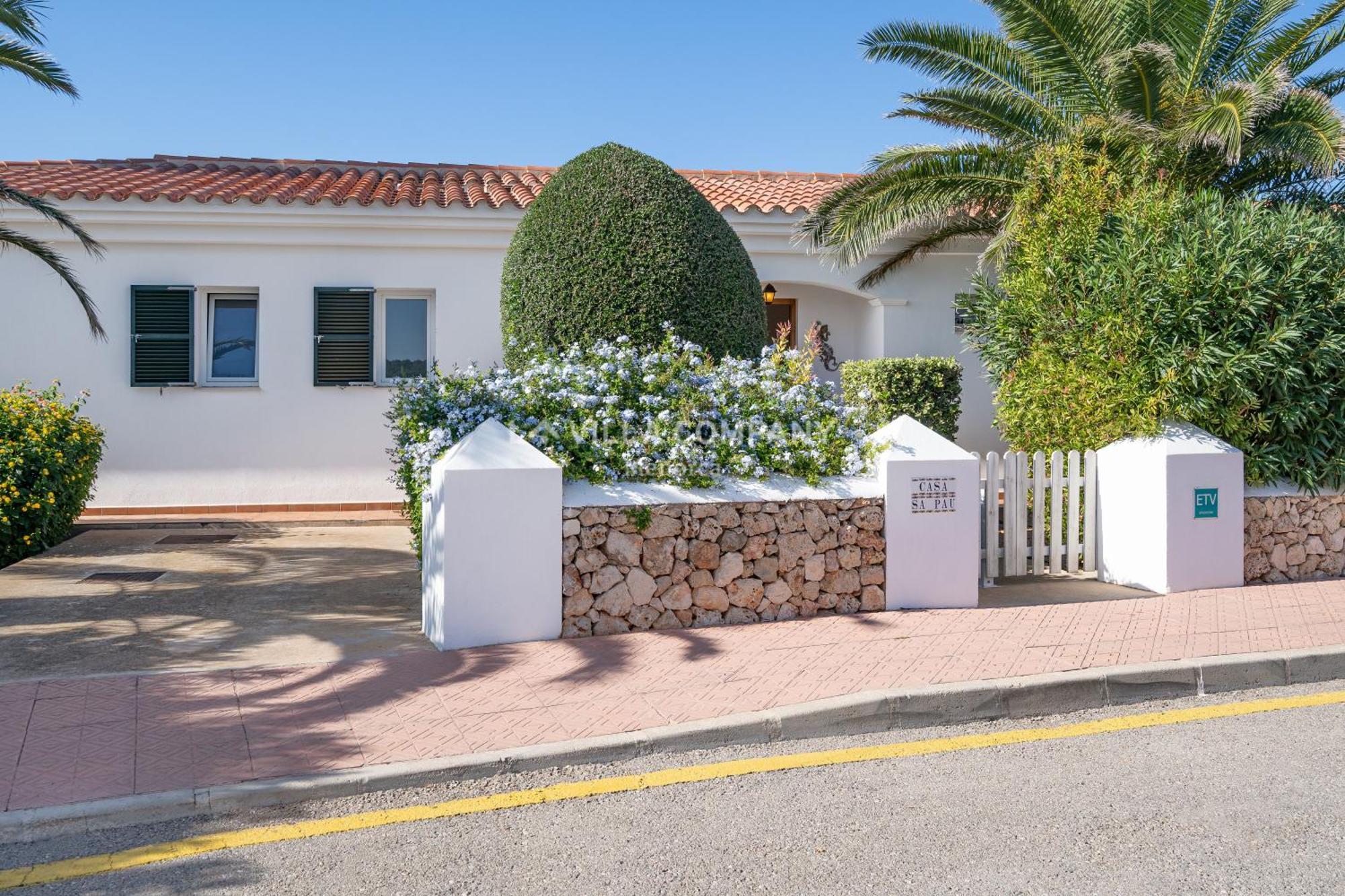 Villa Sa Pau Es Mercadal Ngoại thất bức ảnh